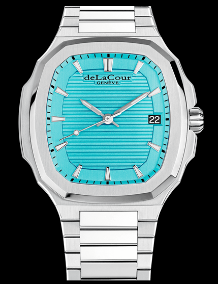 Replica DeLaCour Elite Vault Turquoise WAST5001T Watch